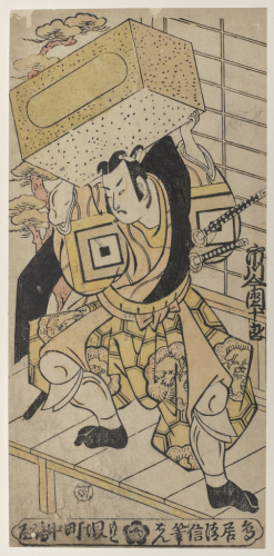 Torii%20Kiyonobu%20II%2C%20%3Cb%3E%3Ci%3E%20Ichikawa%20ima%20Danj%26%23251%3Br%26%23244%3B%20%28The%20New%20Danj%26%23251%3Br%26%23244%3B%20of%20the%20Ichikawa%20Family%29%3A%20Danj%26%23251%3Br%26%23244%3B%20III%20as%20Seiry%26%23251%3Bmaru%20Aratora%20in%20Kongen%20nana%20Komachi%2C%20performed%20at%20the%20Ichimura%20Theater%20in%20the%20eleventh%20month%20of%201735%3C%2Fi%3E%3C%2Fb%3E%2C%201735%2C%2011th%20month%2C%20monochrome%20woodblock%20print%20with%20hand%20coloring%20and%20metallic%20pigments%20on%20paper%3B%20hosoban%20urushi-e%2C%20The%20Mary%20Andrews%20Ladd%20Collection%2C%20public%20domain%2C%2032.10